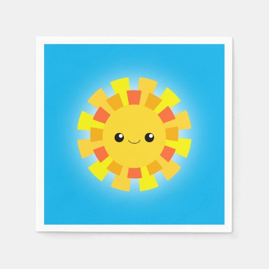 Sunshine Serviette (Vorderseite)