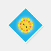 Sunshine Serviette (Ecke)