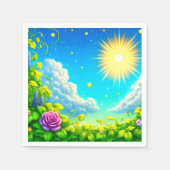 Sunshine Serviette (Vorderseite)