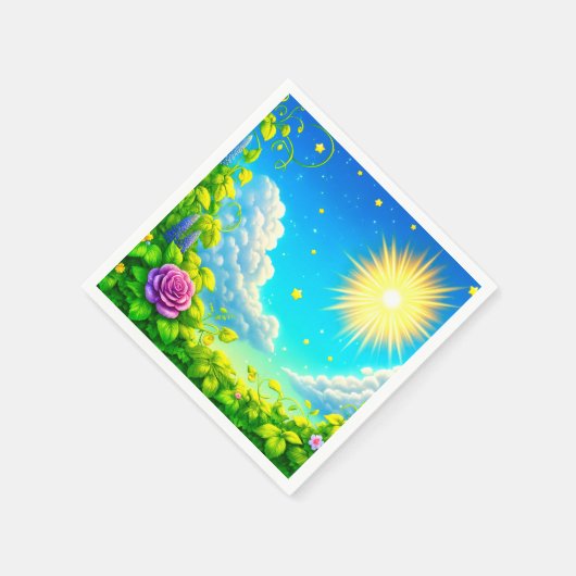 Sunshine Serviette (Ecke)