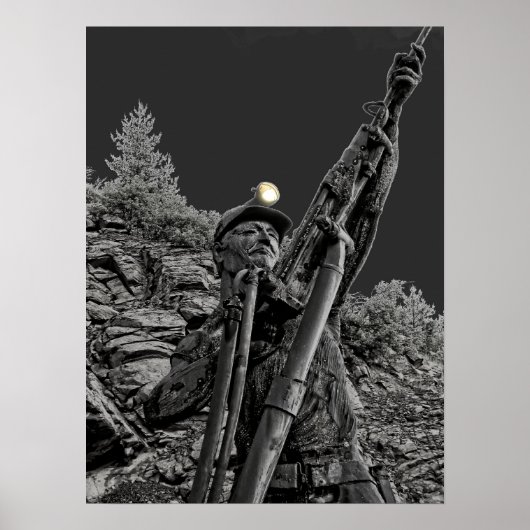 Sunshine Silver Mine Memorial - Kellogg Idaho Poster (Vorne)