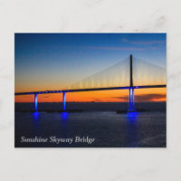Sunshine Skyway Bridge, Florida Sunset