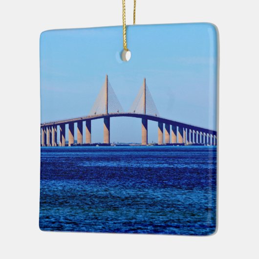 Sunshine Skyway Bridge Keramikornament (Links)