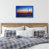 Sunshine Skyway Bridge Leinwanddruck (Insitu (Schlafzimmer))