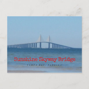 Sunshine Skyway Bridge Postkarte