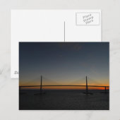 Sunshine Skyway Bridge Postkarte (Vorne/Hinten)