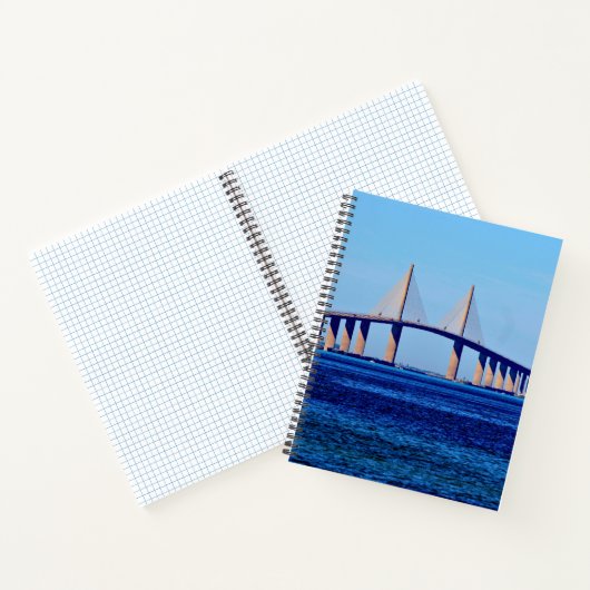 Sunshine Skyway Bridge Spiral Notebook Notizblock (Innenseite)