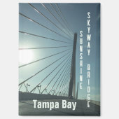 Sunshine Skyway Bridge Tampa Bay Florida Magnet (Vorderseite)