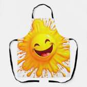 Sunshine Smiles: Bursting Joy Schürze (Vorderseite)