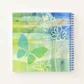 Sunshine Spirale Notebook Notizblock (Rückseite)