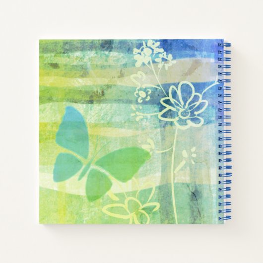 Sunshine Spirale Notebook Notizblock (Rückseite)