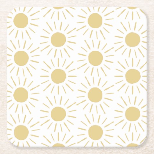 Sunshine Square Untersetzer (Vorderseite)