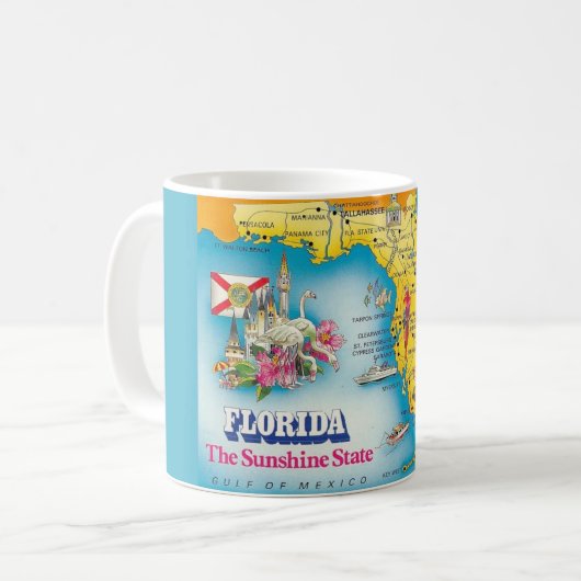 Sunshine Staat - Florida Tasse (Vorderseite Links)