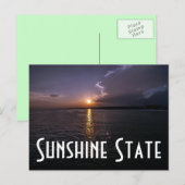 Sunshine Staat Postkarte (Vorne/Hinten)