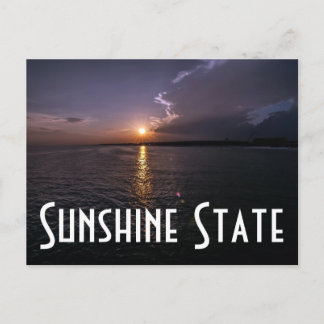 Sunshine Staat Postkarte