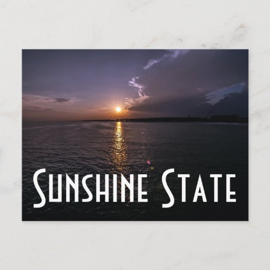 Sunshine Staat Postkarte (Vorderseite)