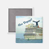 Sunshine Stern Bon Voyage Magnet (Vorderseite/Rückseite)