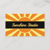 Sunshine Studio Visitenkarte (Vorderseite)