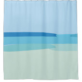 Sunshine Summer Beach House Duschvorhang (Vorderseite)