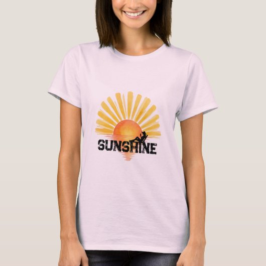 SUNSHINE SUMMER DESIGN T-Shirt (Vorderseite)