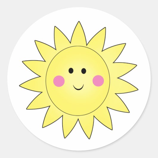 Sunshine Summer Stickers (Vorderseite)