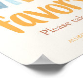 Sunshine sun Favorits signalisieren boho terra cot Poster (Ecke)