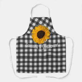 Sunshine & Sunflowers Apron Schürze