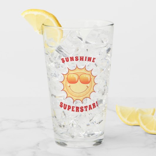 Sunshine Superstar Glass Glas (Vorderseite Ice)