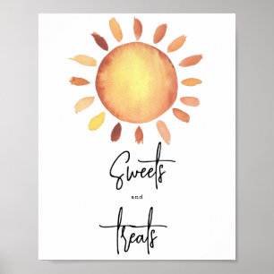 Sunshine Süßigkeiten und Leckereien Poster