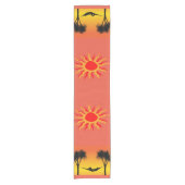 Sunshine Table Runner Kurzer Tischläufer (Vorderseite)