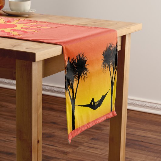 Sunshine Table Runner Kurzer Tischläufer (Beispiel)