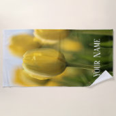 Sunshine tulips strandtuch (Vorderseite)