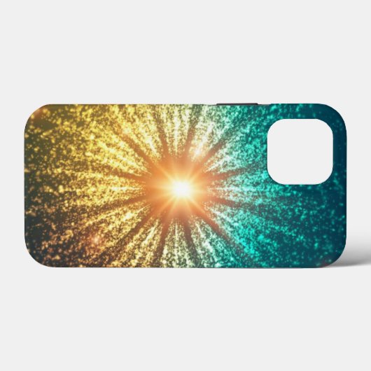 Sunshine und ein helles Apple iPhone Case (Rückseite (Horizontal))