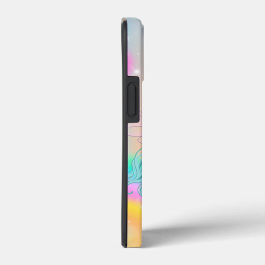 Sunshine und ein helles Apple iPhone Case (Rückseite / Rechts)