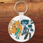 Sunshine und Regenjunge Schlüsselanhänger (Vorderseite)