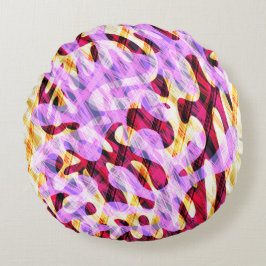 Sunshine und Shade Round Pillow Rundes Kissen