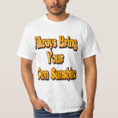 Sunshine Value T - Shirt (Vorderseite)