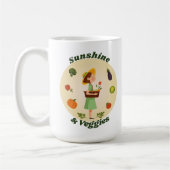 Sunshine & Veggies | Gärtner Kaffeetasse (Links)
