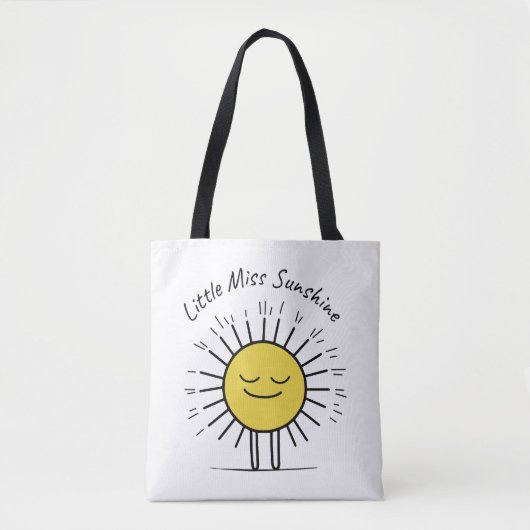Sunshine Vibes Tasche: Brighen Your Day Tasche (Vorderseite)