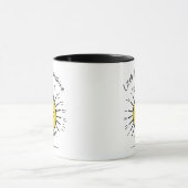 Sunshine Vibes Tasse: Kleine Miss Sunshine Tasse (Zentrum)