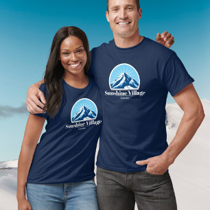 Sunshine Village Canada Skigebiet Souvenirgeschenk T-Shirt