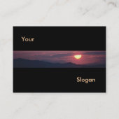 Sunshine Visitenkarte (Rückseite)