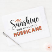 Sunshine W A Little Hurricane Rechteckiger Aufkleber (Umschlag)