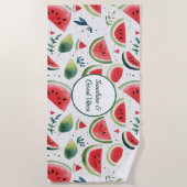 Sunshine Watermelon Handtuch (Vorderseite)