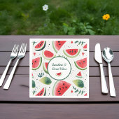 Sunshine & Watermelon Serviette