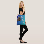 Sunshine wrapped in Fur-Navy/Teal Pet Tribute Tasche (Am Model)