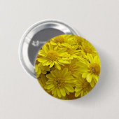 Sunshine Yellow Chrysanthema Button (Vorne & Hinten)
