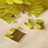 Sunshine Yellow Chrysanthema Puzzle (Seite)