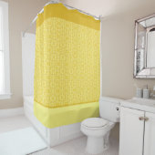 Sunshine Yellow Duschvorhang (Beispiel)