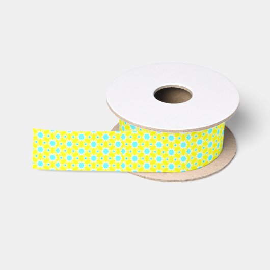 Sunshine Yellow Satinband (Spule)